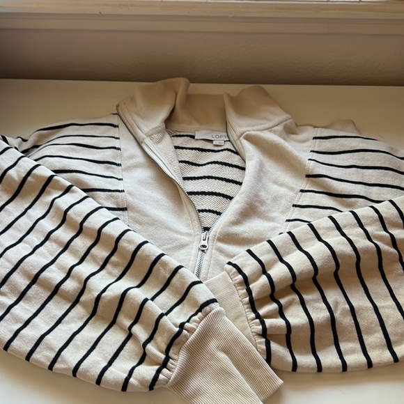 LOFT Tops - Loft zip up pull over small